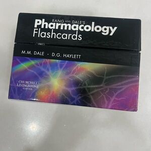 Pharmacology Flashcards by Rang and Dale